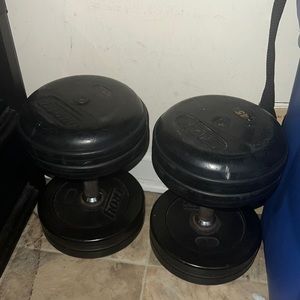 45 pound dumbbells weights